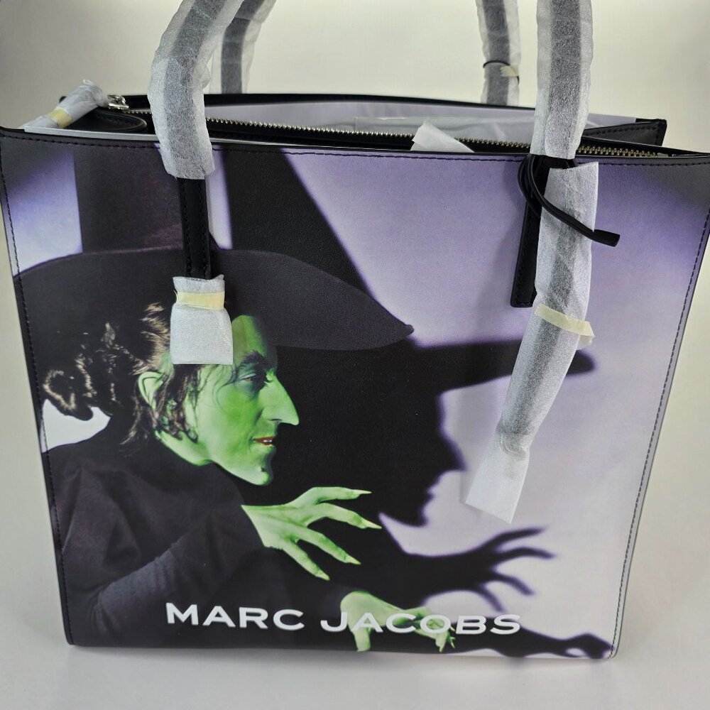 Marc Jacobs x The Wizard of Oz Wicked Witch Grind Large Leather Tote NWT